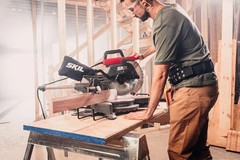 Skil Dual Bevel Sliding Miter Saw 10In 15 Amp 4800 Rpm
