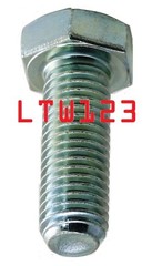 (10) M5 – 0.8 x 16 mm (FT) Coarse Class 8.8 Hex Cap Screw (Bolt) Zinc Plated