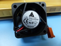 DELTA EFB0424VHD Qty of 10 per Lot FAN 24VDC 0.14A10CFM NEW-WIRES TRIMMED TO 4″