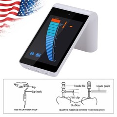 Dental Cordless LED Endo Motor 16:1 Contra Angle/Apex Locator Root Canal Finder