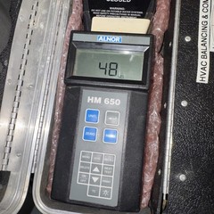 TSI Alnor HM650 Hydronic Manometer Tested turns on. Discontinued
