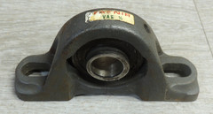FAFNIR VAS 3/4″, Pillow Block Ball Bearing Unit, 2-Bolt, .75 in Bore, Cast Iron