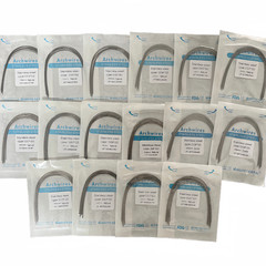 Dental Ortho Arch Wire NiTi Stainless Steel Ovoid/Natural Round Rectangular Wire