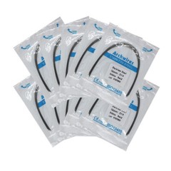 HOT 10pcs/bag Dental Orth Stainless Steel Round Arch Wire 014 Upper 5-200packs
