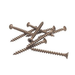 #8 x 2″ Deck Screws | Square Drive | Bugle Head | Brown Ruspert | 500pcs Box