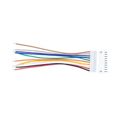 10PCS JST XH2.54mm 10Pin Singleheaded Wire Cable Connector Set Male Female 10CM