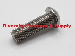 5/16-24×1 Stainless Button Allen Head Bolts 5/16×24 x 1.0 Screws 5/16×24 x 1″