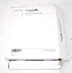 Blue Summit Supplies Classification Folders 10 Pack Yellow 2 Divider 2″ Expand