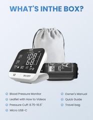 IMDK Blood Pressure Monitors – Arm Blood Pressure Monitors for Home Use, Accu…