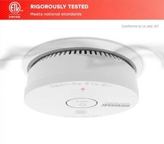 3-PK Universal Hardwired W/ 9V Battery Backup Photoelectric Smoke Detector