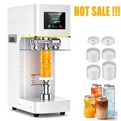 Mojgar Commercial Can Sealer Machine, Automatic 202 (55mm) Soda Can Sealer