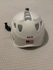 Kask Superplasma HD White Safety Helmet. With Company Logo