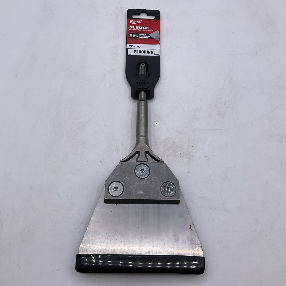Milwaukee 48-62-6046 SDS Plus SLEDGE 5″ X 10″ Floor Scraper – NEW