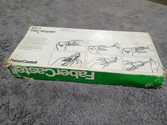NEW Vintage Faber-Castell FC-1 Handheld Heavy Duty Stapler Made in Sweden EUC