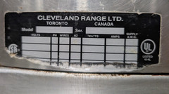 Cleveland Braising Pan / Tilting Skillet, Electric, 10 Gallons