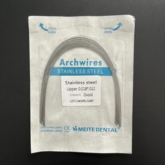 10Pcs Dental Orthodontic Arch Wire Stainles Steel Rectangular Ovoid/Nature Form
