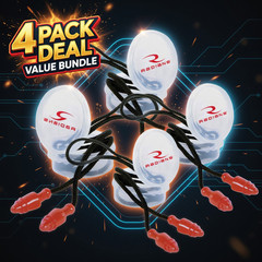 Radians Corded SnugPlugs Earplugs- 4 Pair in Flip Top Container
