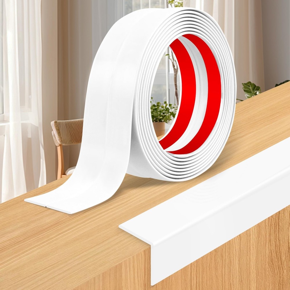 Wall Corner Protector Moulding Trim Peel and Stick Wall Corner Guards Trim Fl…