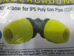 Home-Flex 1″ Elbow 90 Underground for IPS Poly Gas Pipe SDR 11 18-406-010 NEW