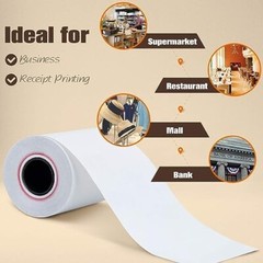 2.25″ x 50′ 100 ROLLS Thermal Printing Paper POS Credit Card Rolls- BPA FREE USA