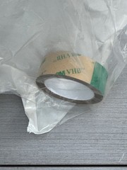 3M VHB Adhesive Transfer Tape F9469PC 0.75in x 5yd 4 Rolls Strong Double-Sided