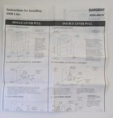 Sargent 65G05 KL 26D Entrance Lever Lockset | Grade 2 Commercial | LA Keyway