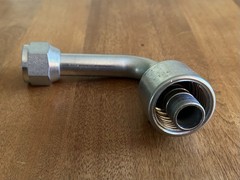 Gates Hydraulic Hose Fitting MegaCrimp 12G-12FJX90L G25181-1212