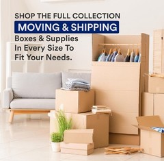 BOX USA Moving Boxes Medium 18″L x 14″W x 12″H 10-Pack