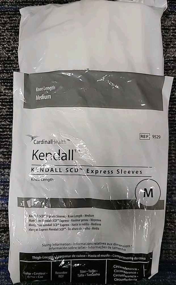 Cardinal Health Kendall SCD 9529 Medium Express Sleeves Exp:1/2029 NEW