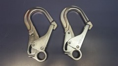 Lot of 2 Yoke Niagra N-5271T Aluminum Rebar Hook 3600 lbs. Gate Strength
