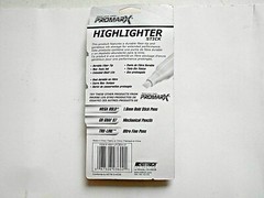 Promarx Highlighters Chisel Tip Assorted Colors 4 pack