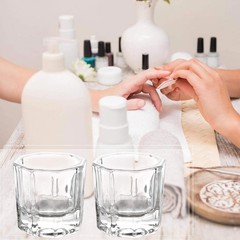 Btyms 4 Pieces Acrylic Dappen Dish Nail Dapping Dish Nail Powder And Liquid