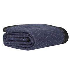 12 Pack 72×80″ Sturdy Professional Quality Quilted Black Moving Blankets