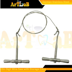 Gigli Flexible Wire Saw with Handles & Storage Case Multi-Purpose Cutting Tool