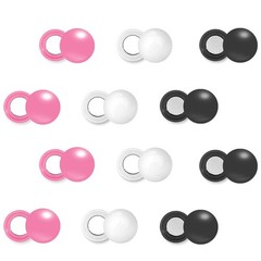 12 Pairs Magnetic Race Bib Clips, Marathon Race Number Holder Running Racing …