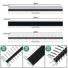 104Pcs Double Sided PCB Board Kit, Prototype Boards for DIY Soldering