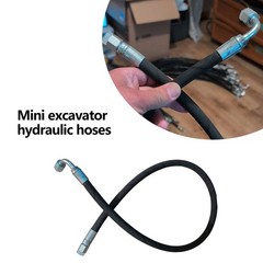 Agt Miva Chinese Mini Excavator Hydraulic Hose M14x1.5 X 36″ One End 90° One Str