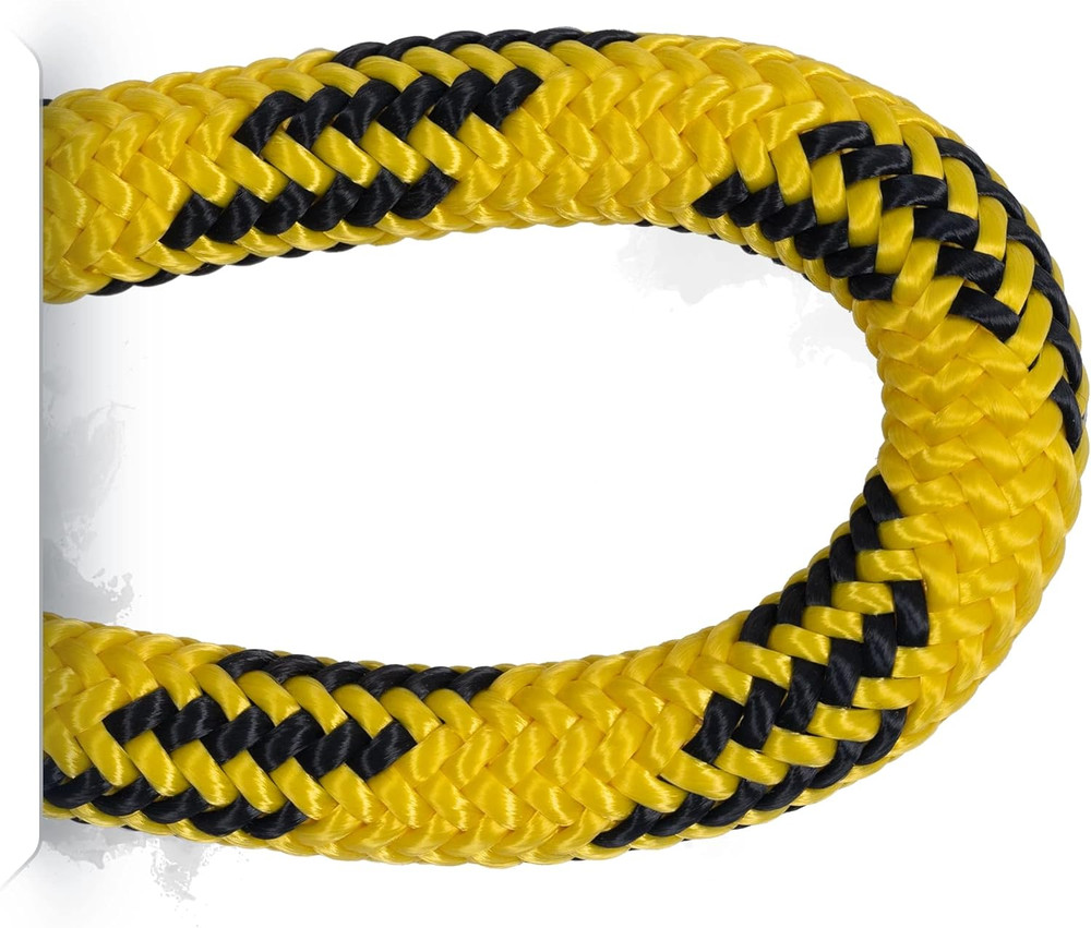 24-Strand 7/16 in (11 Mm), USA Made Arborist Rope – 7,000 Lb MBS – Static Climbi