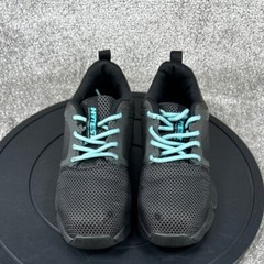 Hytest Shoes Womens Size 7.5 W Steel Toe k17400 Work Black Alpha Xergy SR