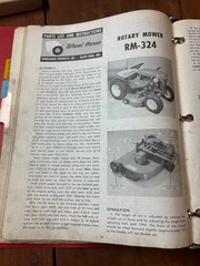 1958-1964 Wheel Horse Dealer Service Manual & Parts Catalog RJ58 701 702 854 603