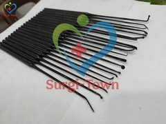 Aesculap Rhoton Micro Dissector Set 20Pcs Black Neurosurgery Instruments