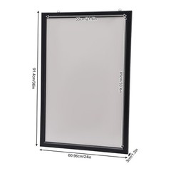 24″x33″/24″X36″, 27″ x 40″ LED Backlit Movie Poster Art Picture Frame Light Box