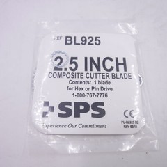 SPS 2.5″ Composite Cast Cutter Saw Blade Hex or Pin Drive BL295