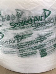 8” x 3” SEALED AIR Fill-Air Extreme Bubble Pillows Film Roll 4200’, 100930954