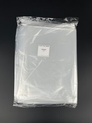 200 PLASTIC BAGS Clear T-Shirt Flat Open Top Packing Poly Bag 1Mil