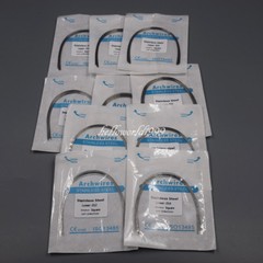50 Pcs Dental Orthodontic Stainless Steel Round Arch Wire Upper/Lower 012-020