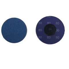 50- 3″ Roloc Zirconia Quick Change Sanding Disc 80 Grit
