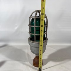 Vintage Industrial Explosion Proof Crouse Hinds Light Green Steam Punk VDA-175M5