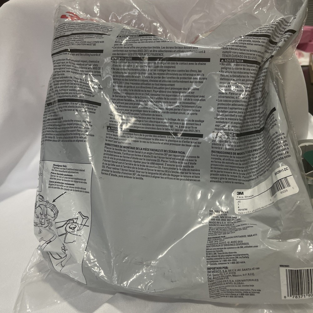 3M 90028-80025 Face Shield