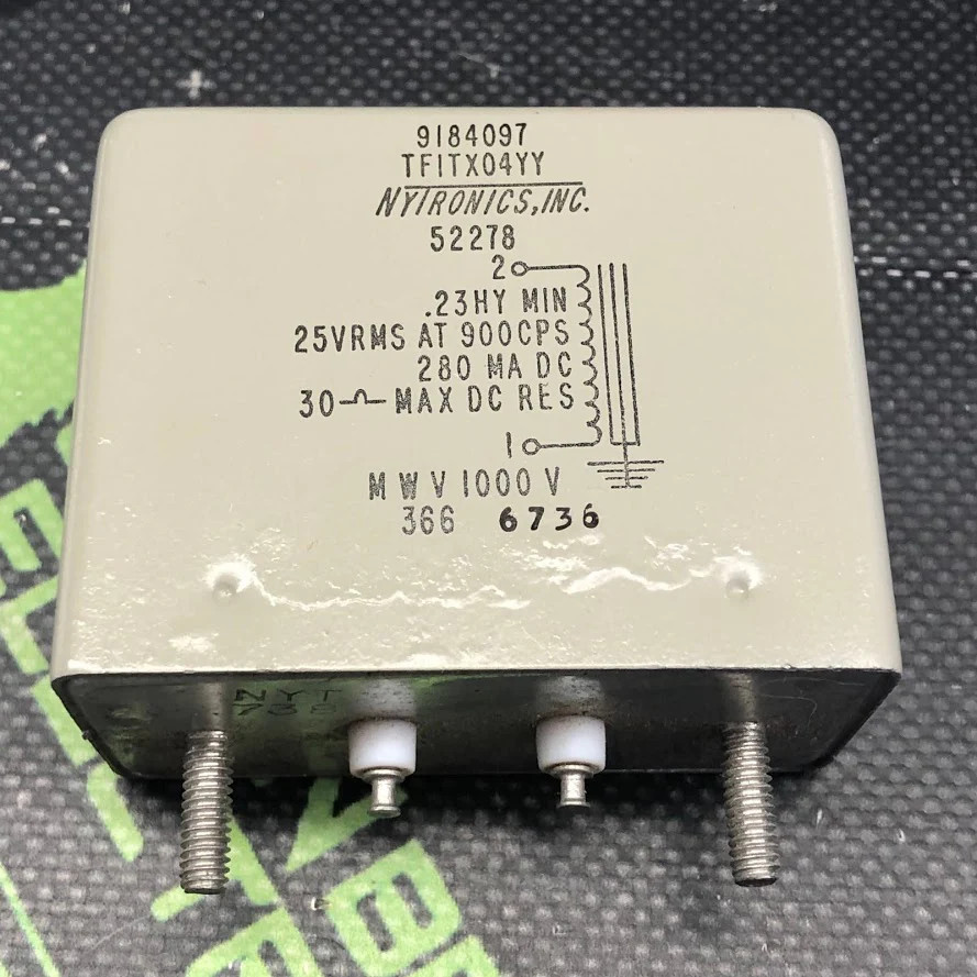 TF1TX04YY – NYTRONICS – RELAY 25VRMS AT 900CPS – 1000V MWV